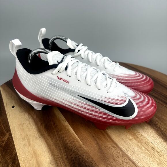 Nike Vapor Speed 3 TB Red White Football Cleats NEW Men's Size 7.5 HM8849-102 - Picture 1 of 7